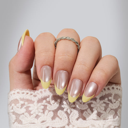 Lemon Aura | Short Almond | ProFinish™