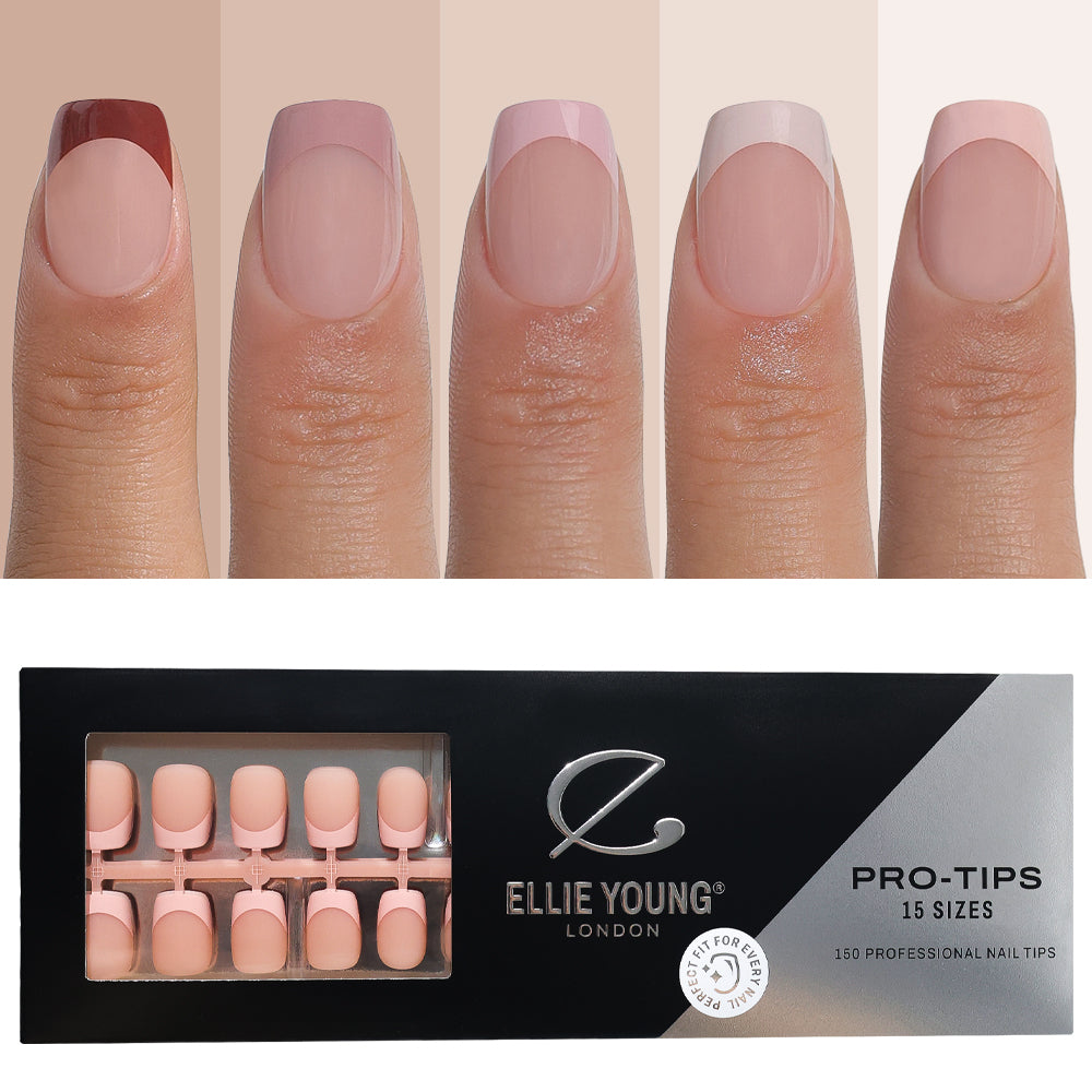 Neutral & Nude Tips | Short Square | ProTips