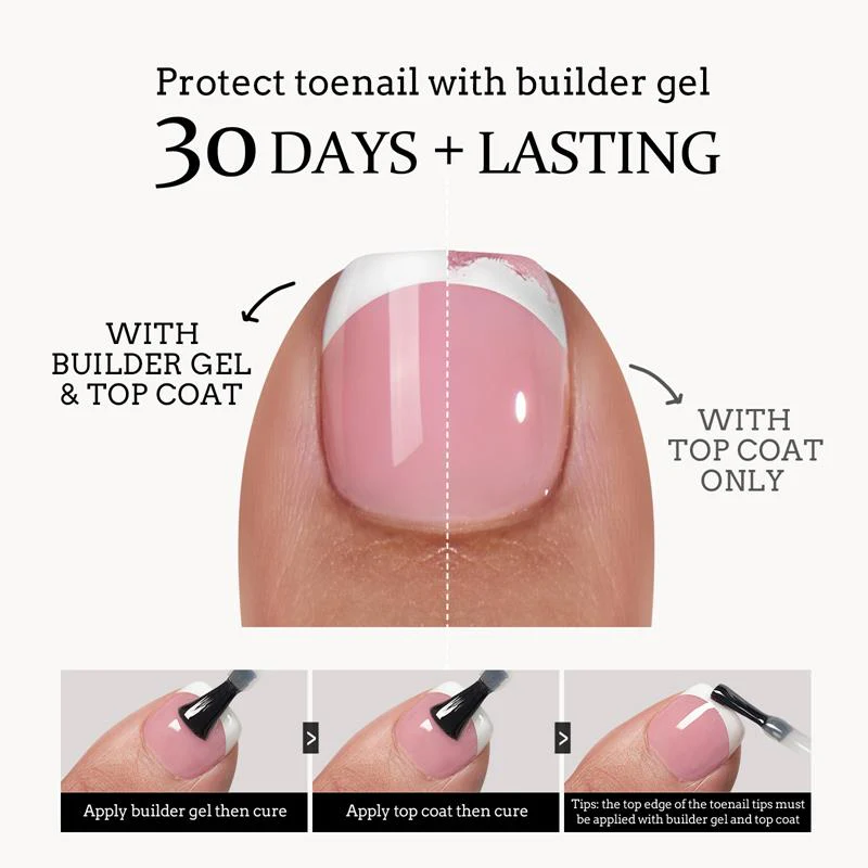 Pink Toenail Tips | Toenail | ProTips