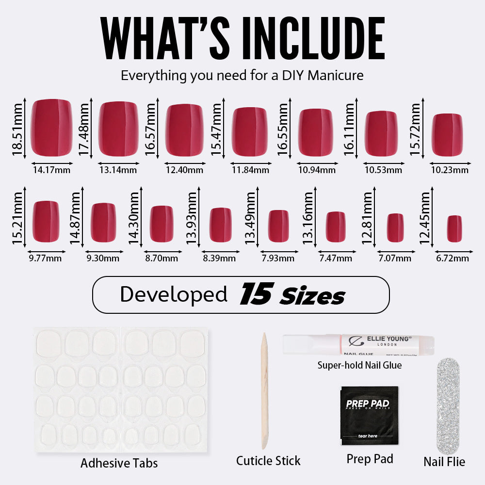 Red Crush | Short Square