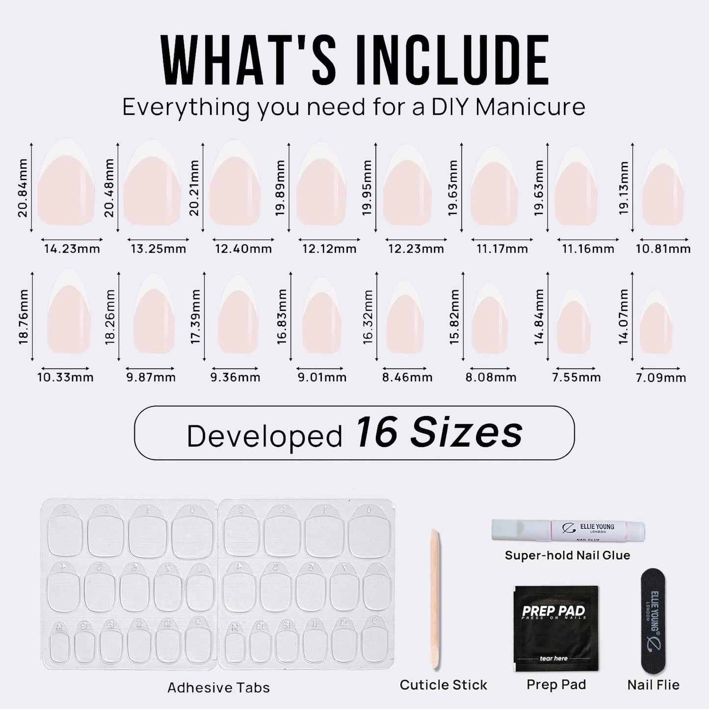 White French | Short Almond