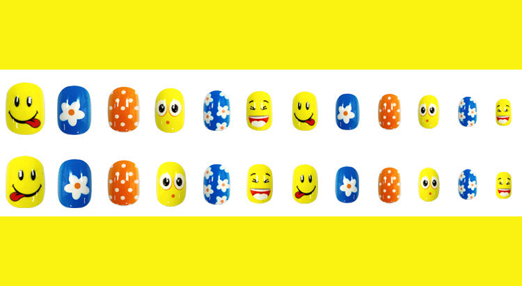 Naughty Face Kids Nail