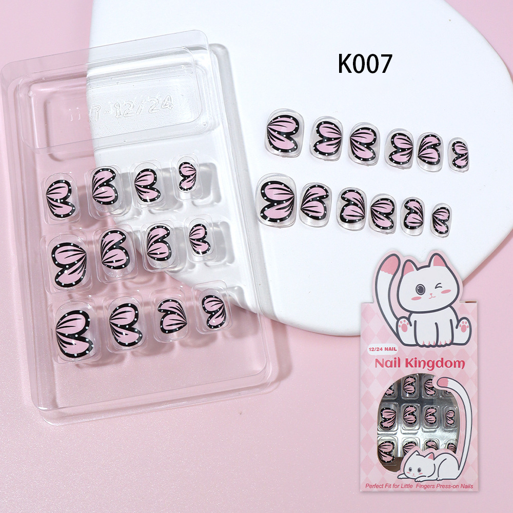 Pink Butterfly | Kids Nail