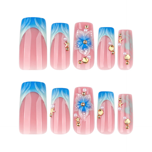 Sea Bloom | Long Square | EASY PRESS™