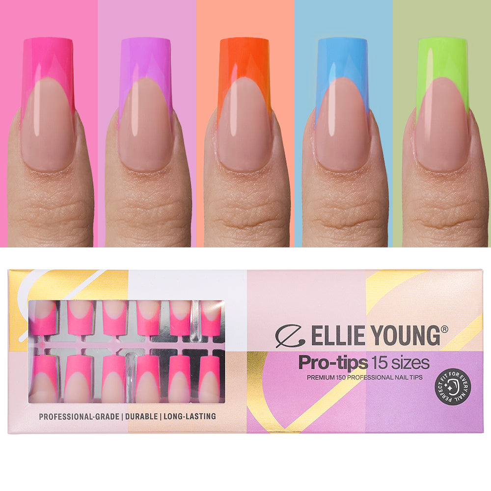 Rainbow Tips | Long Square | ProTips