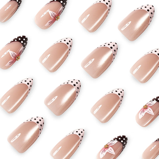 Polka Garden | Medium Almond | EASY PRESS™