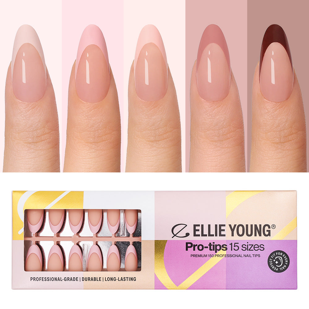Mocha Nude French Tips | Medium Almond | ProTips