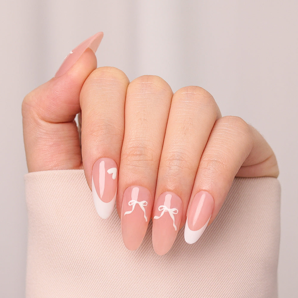 Nude & French Mix Nail Kit | Medium Almond | ProTips