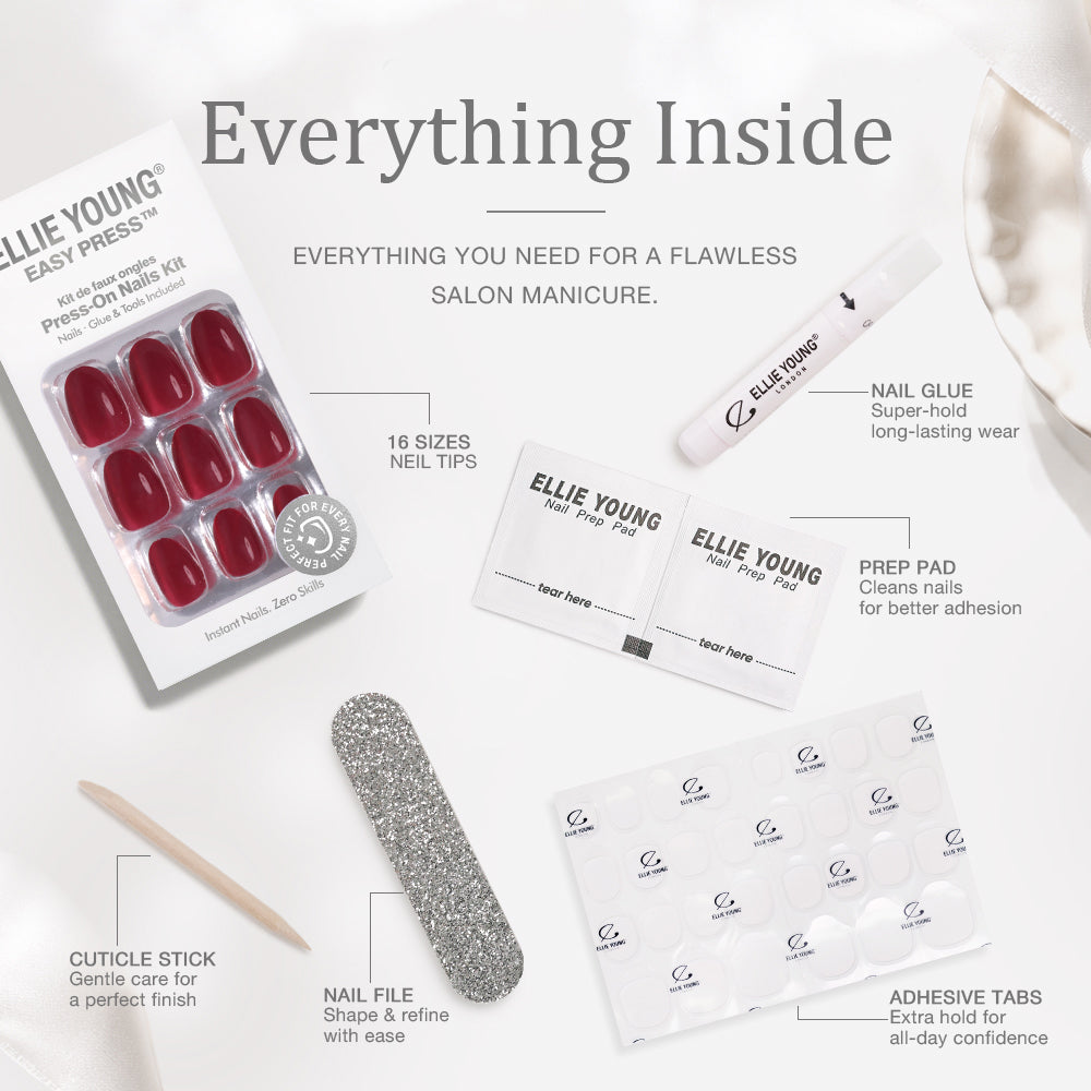 Merlot | Kurz-Oval | EASY PRESS™