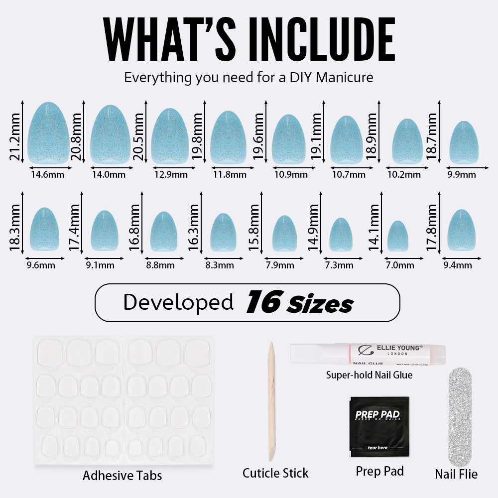 Ocean Dust | Short Almond