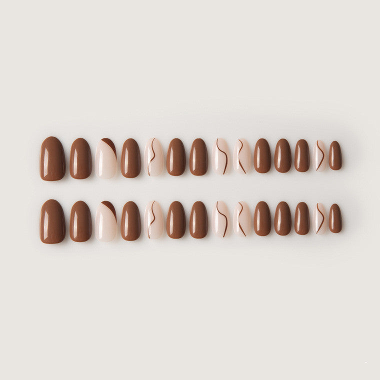 Brown Line | Medium Oval