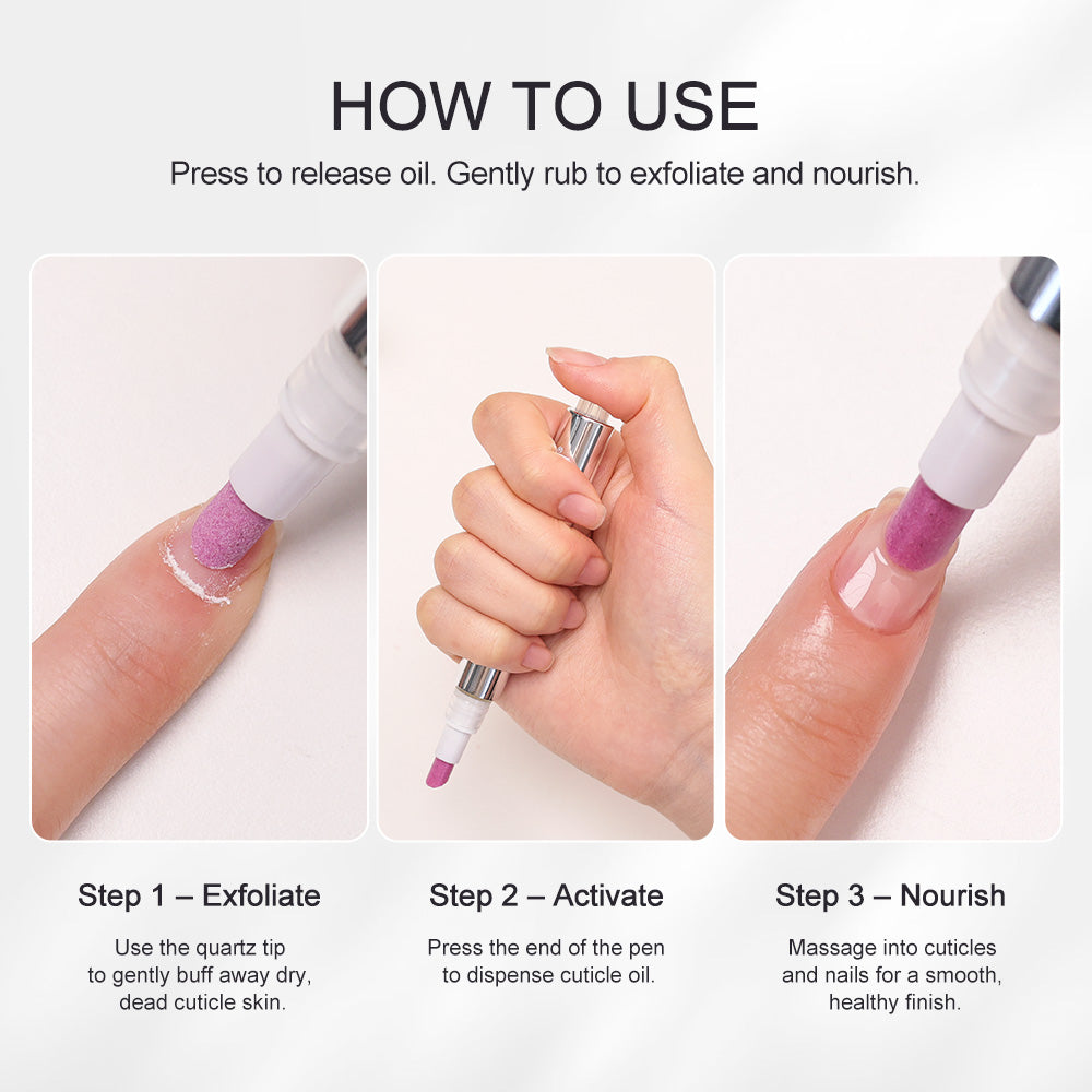 3-in-1 Nail & Cuticle  Care Pen