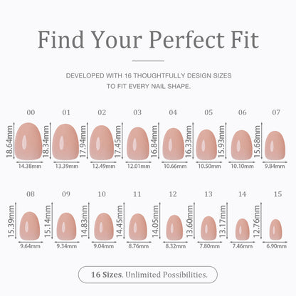 Bare Me  | Short Oval | EASY PRESS™