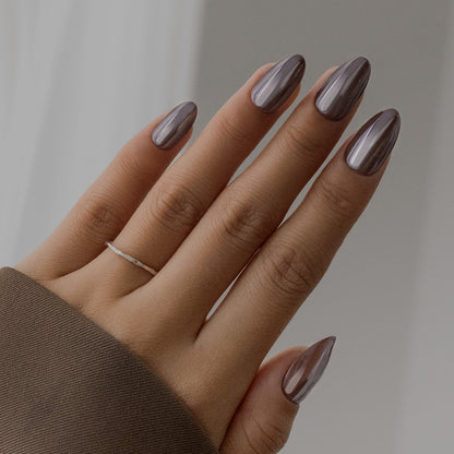 Mocha Chrome | Short Almond