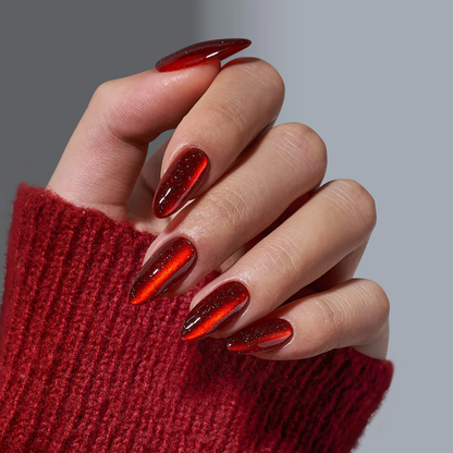 Ruby Sparkle | Medium Almond