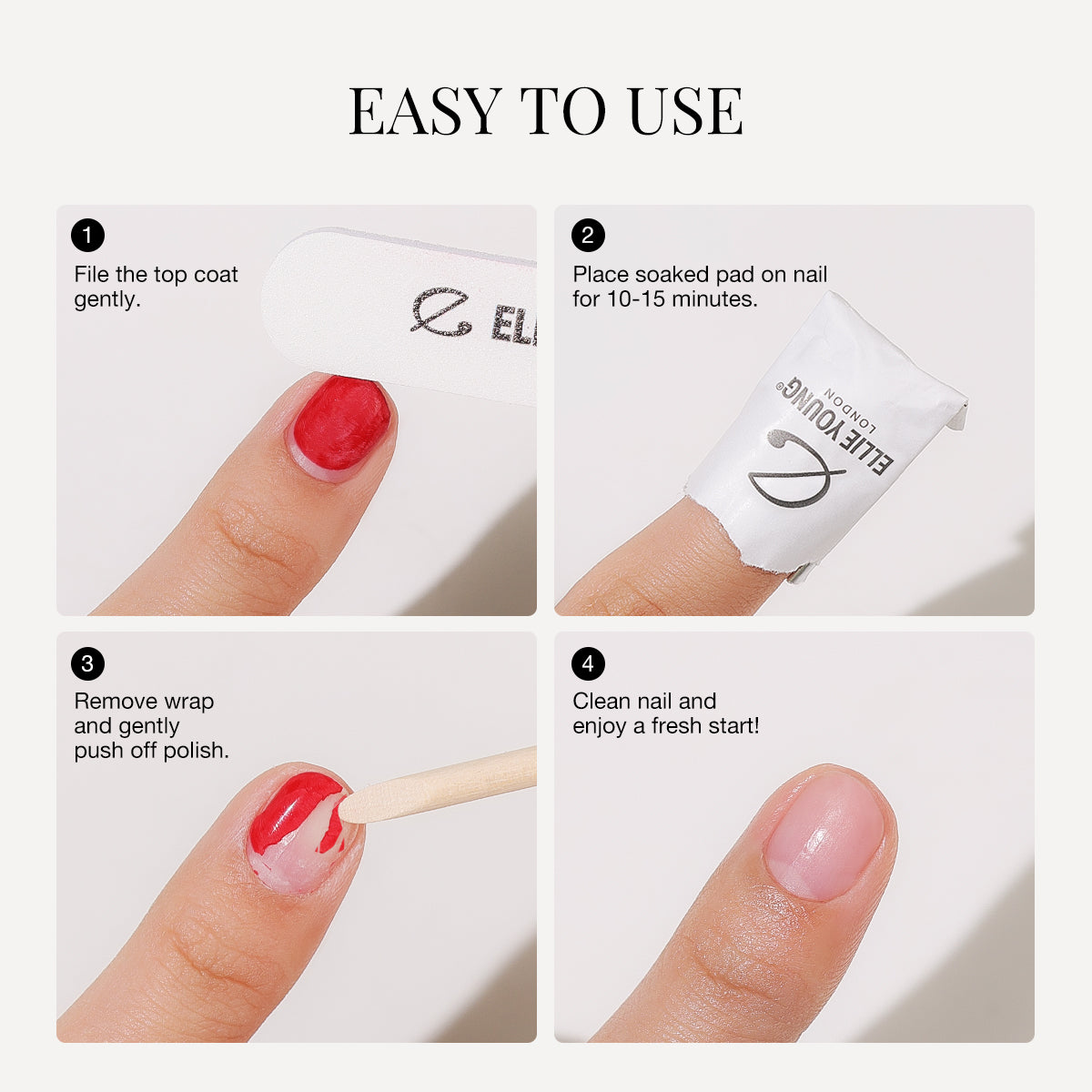 Pre-Soaked Gel Remover Pads