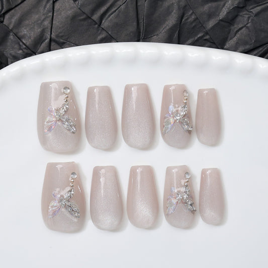 Moon Butterfly |Medium Coffin | Handmade