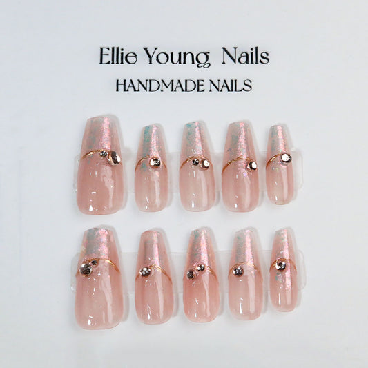 Milk Tea | Long Coffin |Handmade