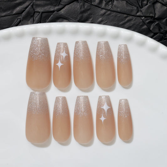 Nude Stars |Long Coffin |Handmade