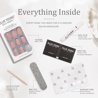 Bare Me  | Short Oval | EASY PRESS™