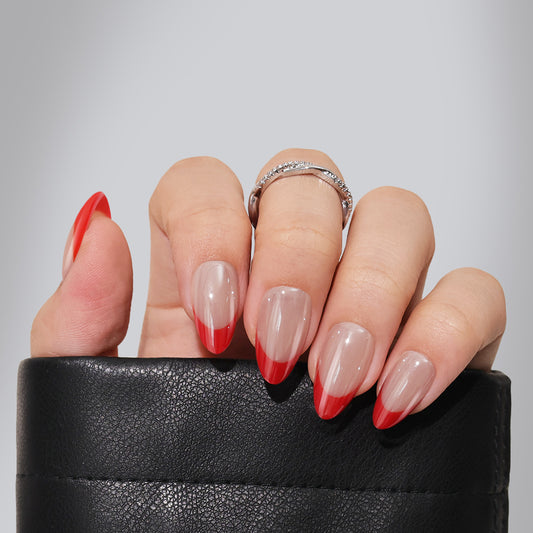 Red Chrome | Short Almond | ProFinish™