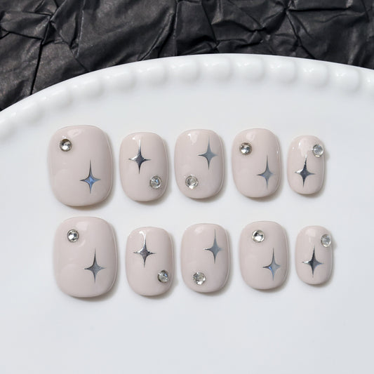 Nude Star | Short Square | Handmade