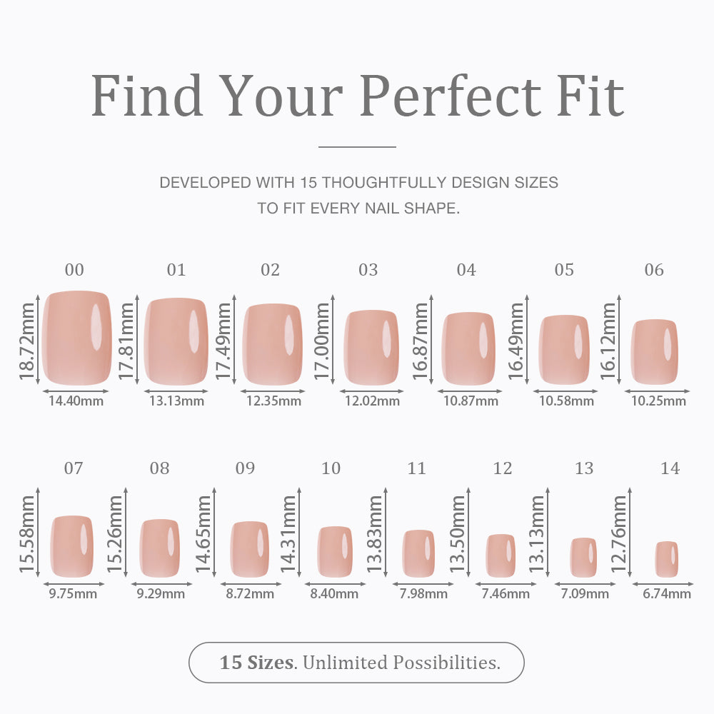Barely There | Short Square | EASY PRESS™