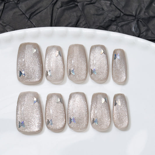 Shining Butterfly | Short Coffin | Handmade