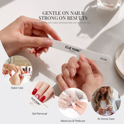 100/180 Nail File | 3pcs