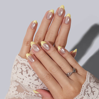 Lemon Aura | Short Almond | ProFinish™