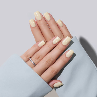 Butter Yellow | Short Square | SALON PRESS™