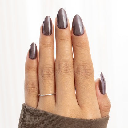 Mocha Chrome | Short Almond