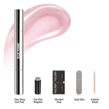 Pink Stardust | Cat-eye | Pocket Salon™ One Step Gel Pen