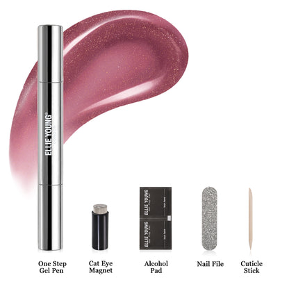 Velvet Plum | Cat-eye | Pocket Salon™ One Step Gel Pen