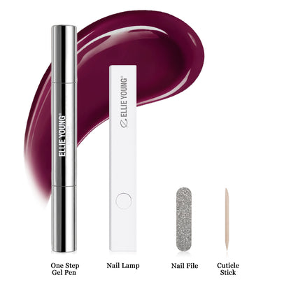 Bordeaux Plum | Pocket Salon™ One Step Gel Pen