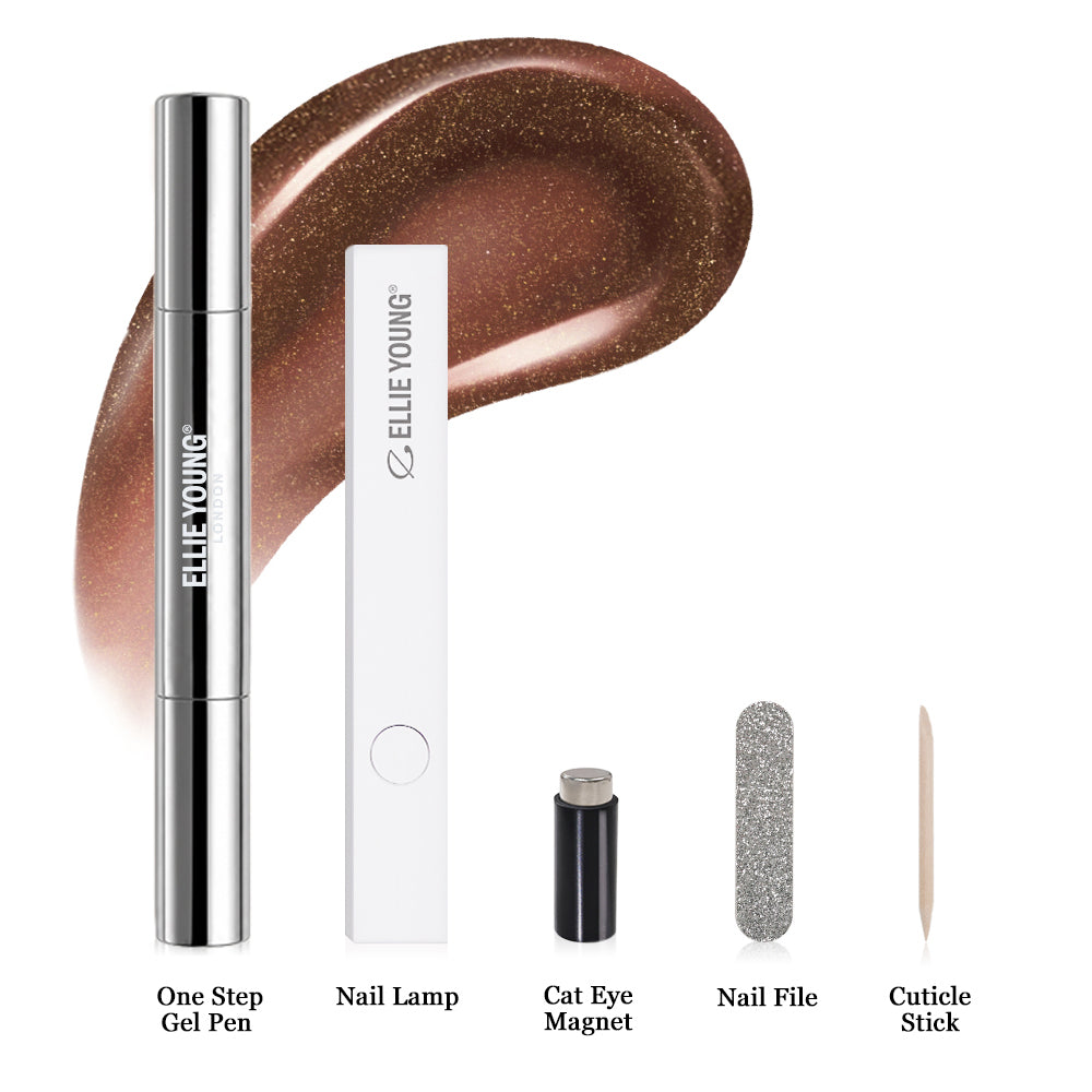 Bronze Ember | Cat-eye | Pocket Salon™ One Step Gel Pen