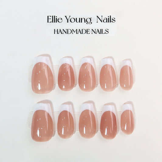 Classic French Tip | Coffin | Handmade