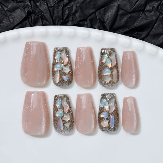 Sparkling | Medium Coffin | Handmade