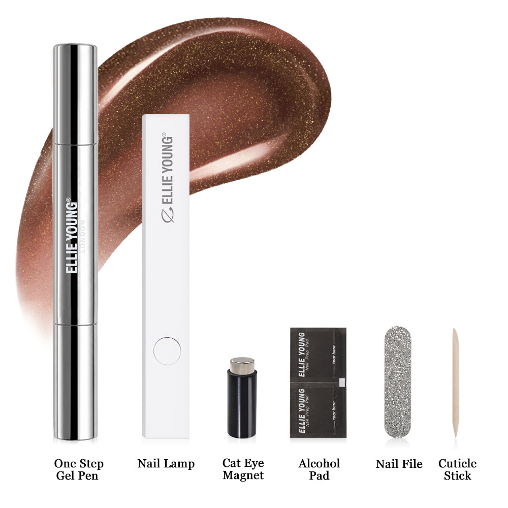 Bronze Ember | Cat-eye | Pocket Salon™ One Step Gel Pen