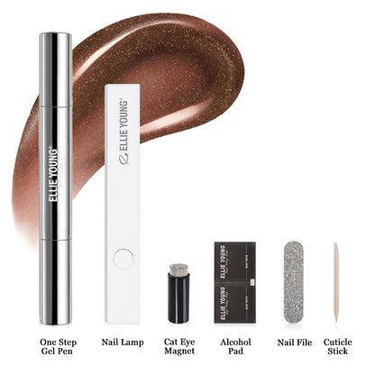 Bronze Ember | Cat-eye | Pocket Salon™ One Step Gel Pen
