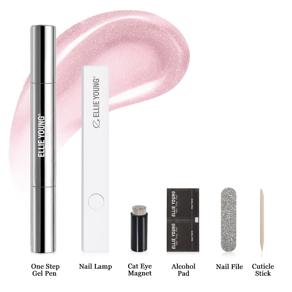Pink Stardust | Cat-eye | Pocket Salon™ One Step Gel Pen
