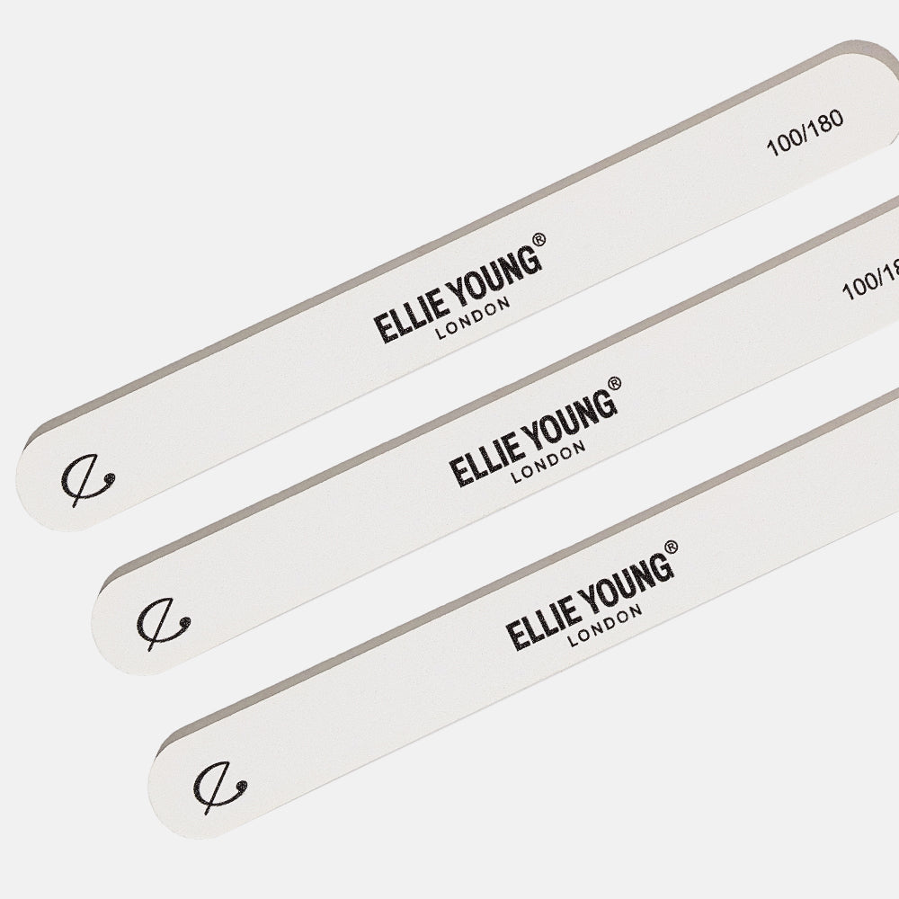 100/180 Nail File | 3pcs