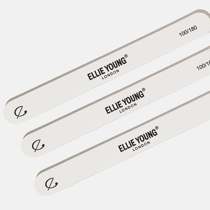 100/180 Nail File | 3pcs