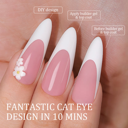 Jelly Pink French Tip | Long Almond | ProTips