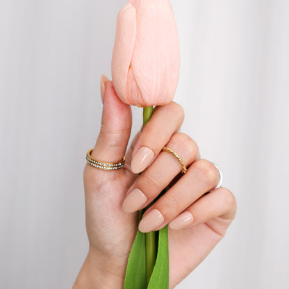 Classy Nude | Short Oval | SALON PRESS™