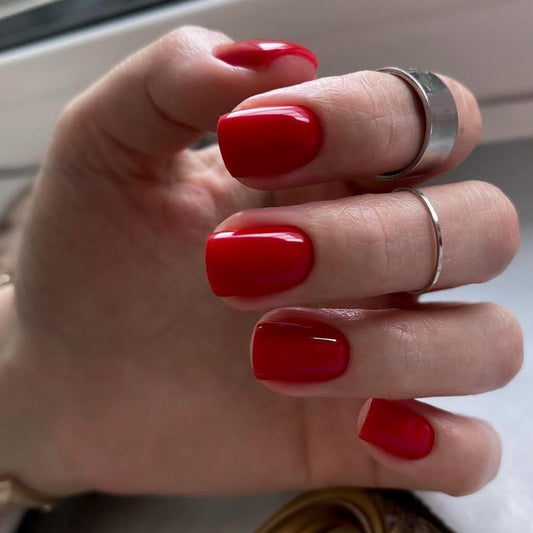 Regular Red | Short Square