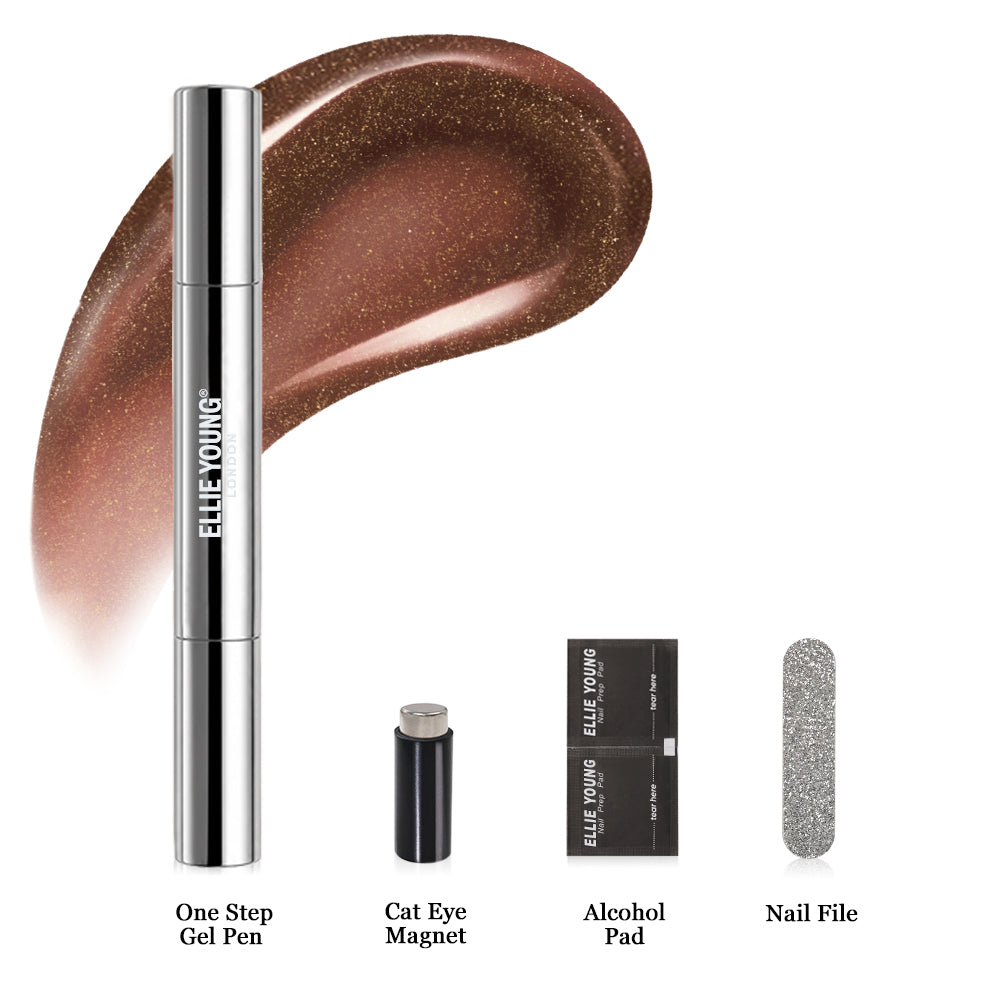 Bronze Ember | Cat-eye | Pocket Salon™ One Step Gel Pen