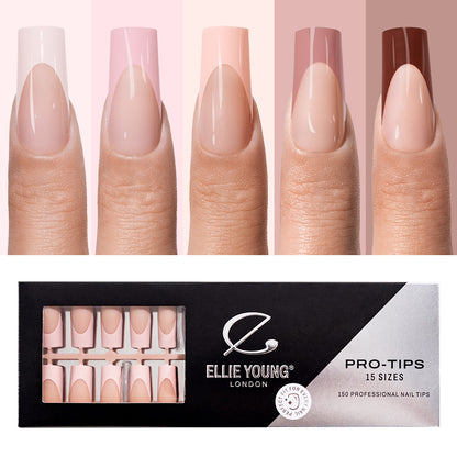 Neutral & Nude Tips | Long Square | ProTips