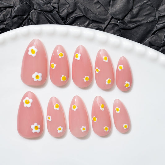 Little Wild Flowers | Almond | Handmade