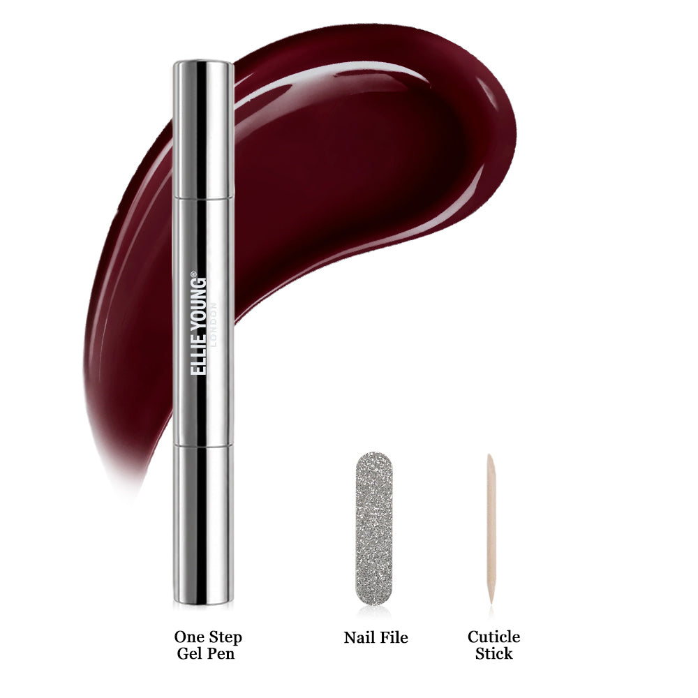 Merlot Noir| Pocket Salon™ One Step Gel Pen